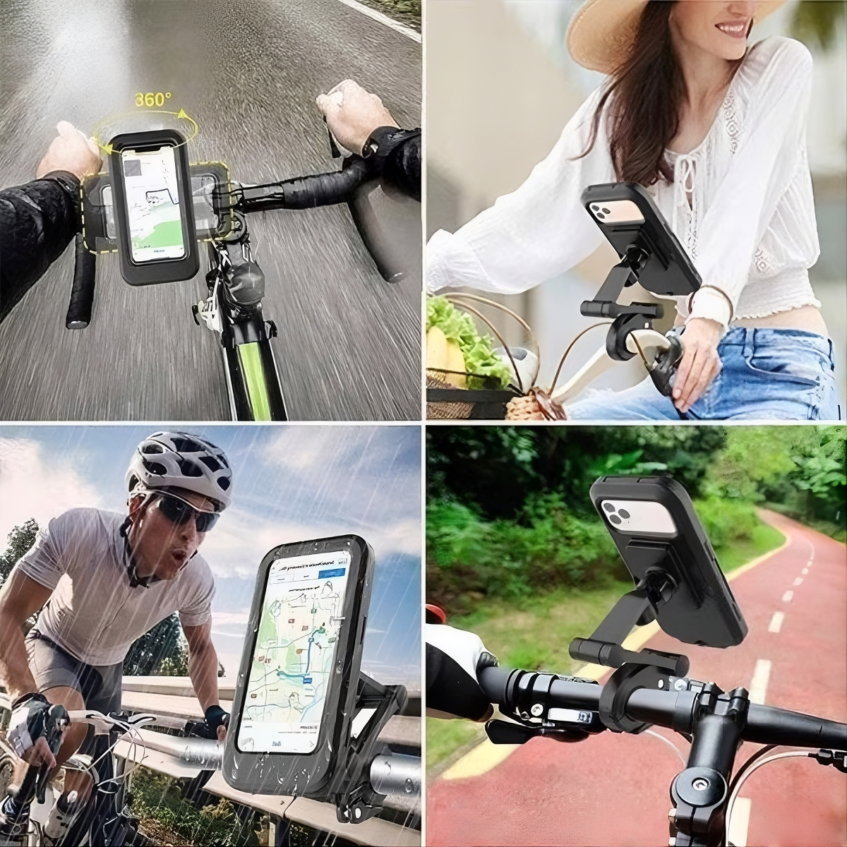 Waterproof Phone Holder for Bike & Scooter
